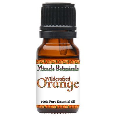 Orange Essential Oil - Wildcrafted (Citrus Sinensis) - Miracle Botanicals Essential Oils