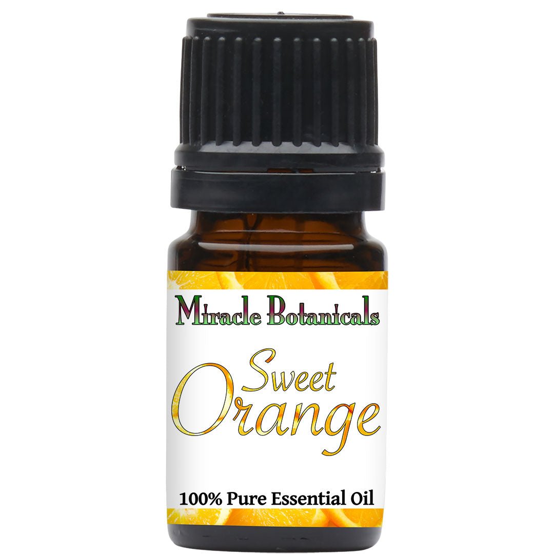 Orange (Sweet) Essential Oil (Citrus Sinensis) - Miracle Botanicals Essential Oils