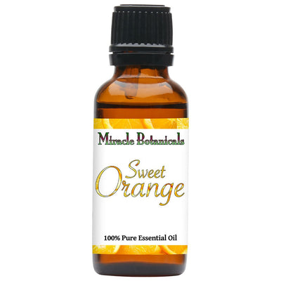 Orange (Sweet) Essential Oil (Citrus Sinensis) - Miracle Botanicals Essential Oils