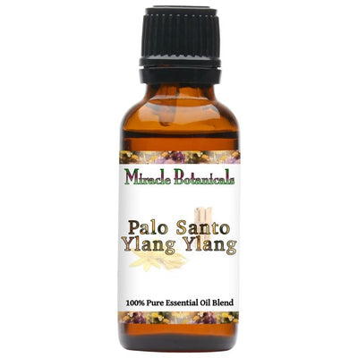Palo Santo Ylang Ylang Essential Oil Blend - 100% Pure Essential Oil Blend - Miracle Botanicals Essential Oils
