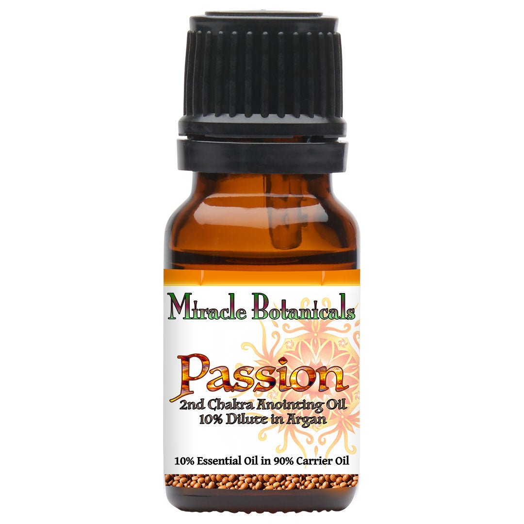 Passion - 2nd Chakra Essential Oil Blend for Balancing Sacral Chakra - Miracle Botanicals Essential Oils