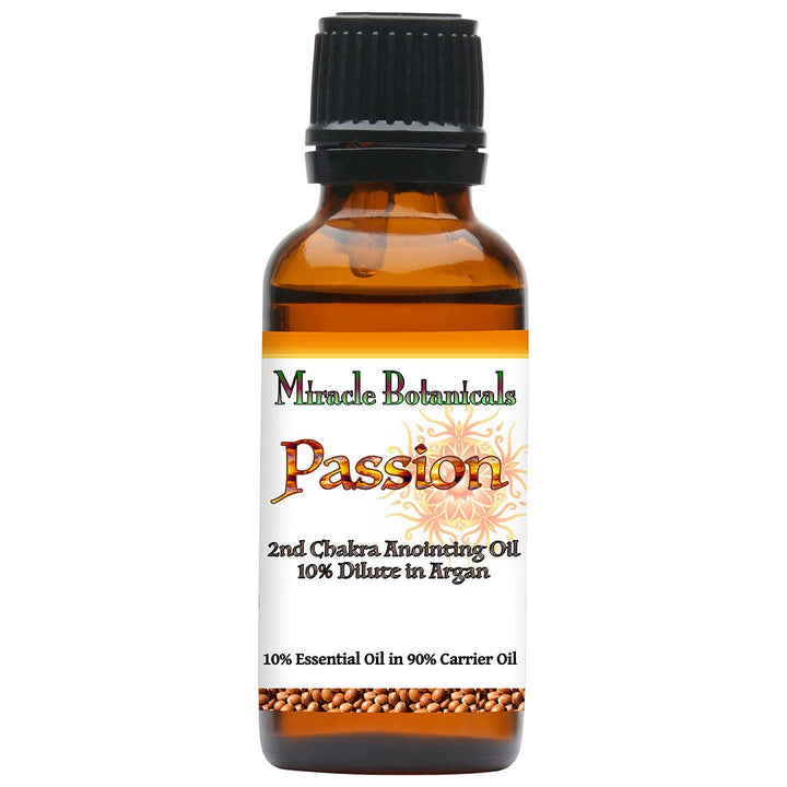 Passion - 2nd Chakra Essential Oil Blend for Balancing Sacral Chakra - Miracle Botanicals Essential Oils