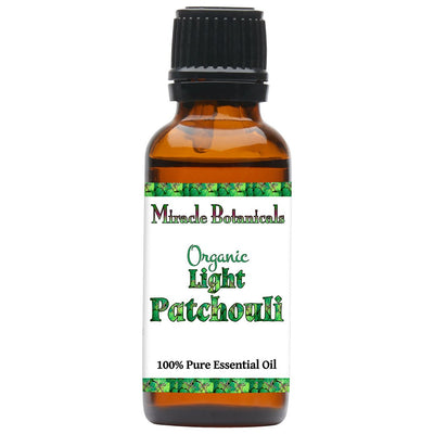 Patchouli (Light) Essential Oil - Organic (Pogostemon Cablin Benth.) - Miracle Botanicals Essential Oils