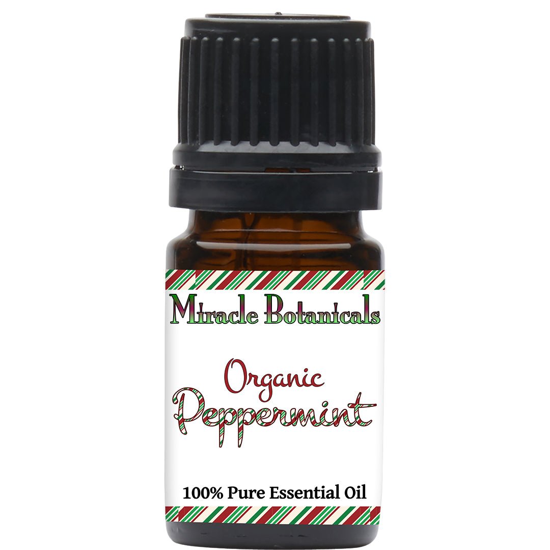 Peppermint Essential Oil - Organic (Mentha Piperita) - Miracle Botanicals Essential Oils