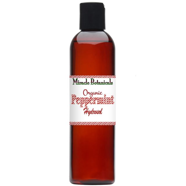 Peppermint (Organic) Hydrosol (Mentha Piperita - Miracle Botanicals Essential Oils
