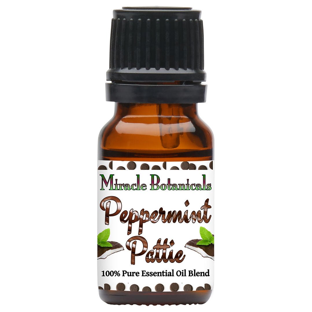 Peppermint Pattie Essential Oil Blend - 100% Pure Essential Oil Blend of Chocolate-y, Minty Bliss - Miracle Botanicals Essential Oils