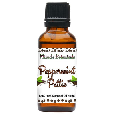 Peppermint Pattie Essential Oil Blend - 100% Pure Essential Oil Blend of Chocolate-y, Minty Bliss - Miracle Botanicals Essential Oils