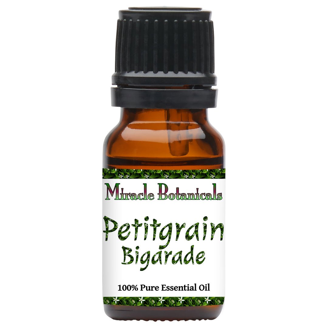 Petitgrain Essential Oil - Bigarade (Citrus Aurantium L., ssp. amara Engl., (C. bigaradia Risso)) - Miracle Botanicals Essential Oils