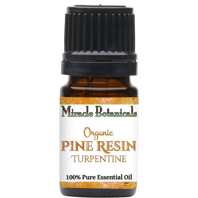Pine Resin Turpentine Essential Oil - Organic (Pinus Pinaster) - Miracle Botanicals Essential Oils
