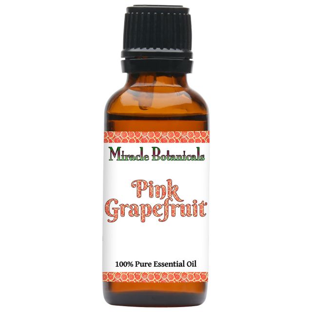 Pink Grapefruit Essential Oil (Citrus Paradisi) - Miracle Botanicals Essential Oils