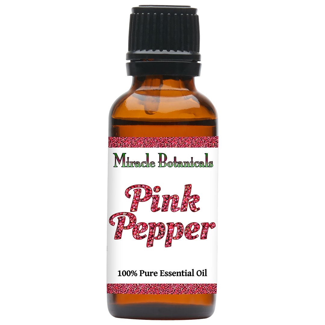 Pink Pepper Essential Oil (Schinus Molle) - Miracle Botanicals Essential Oils