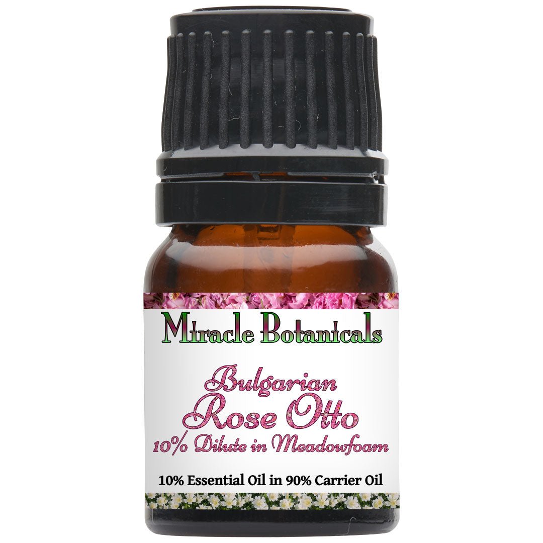 Rose (Bulgarian) Essential Oil - Rose Otto (Rosa Damascena) - Miracle Botanicals Essential Oils