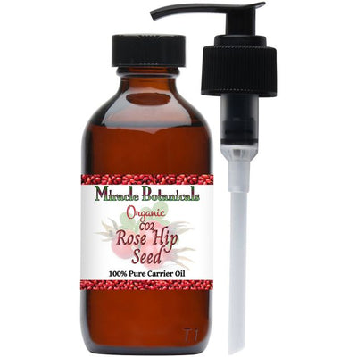 Rose Hip Seed Oil (Organic) - CO2 Extracted (Rosa Canina) - Miracle Botanicals Essential Oils