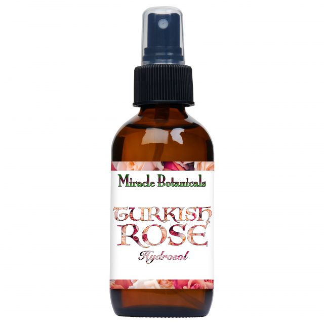 Rose (Turkish) Hydrosol (Rosa Damascena) - Miracle Botanicals Essential Oils