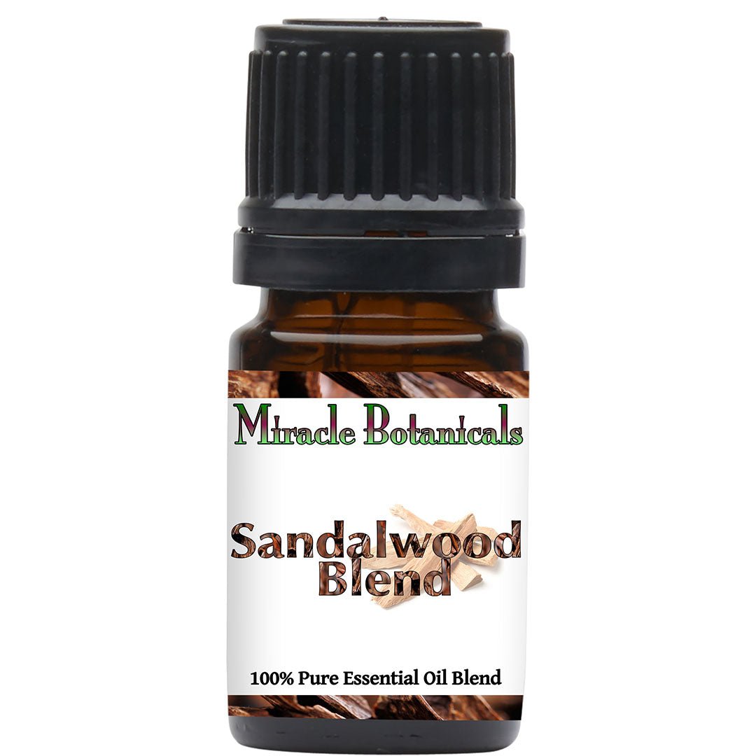 Sandalwood Essential Oil Blend - 100% Pure Essential Oil Blend of 6 Sandalwoods - Miracle Botanicals Essential Oils