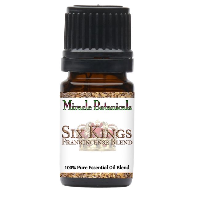 Six Kings Essential Oil Blend - 100% Pure Essential Oil Blend of 6 Varieties of Frankincense - Miracle Botanicals Essential Oils