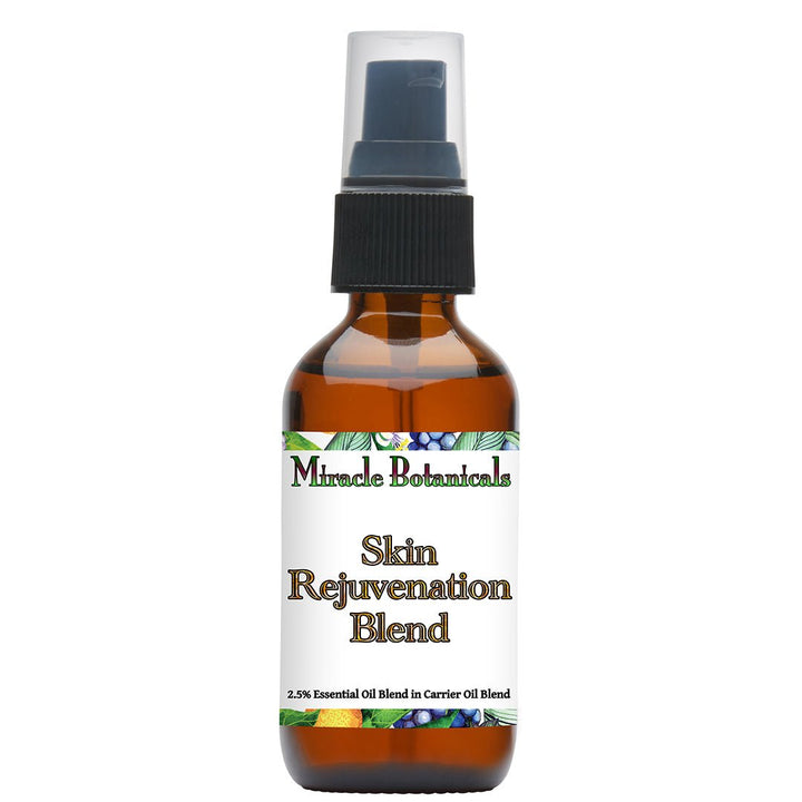 Skin Rejuvenation Blend - Potent Rejuvenating (Anti-Aging) Essential Oils and Carrier Oils