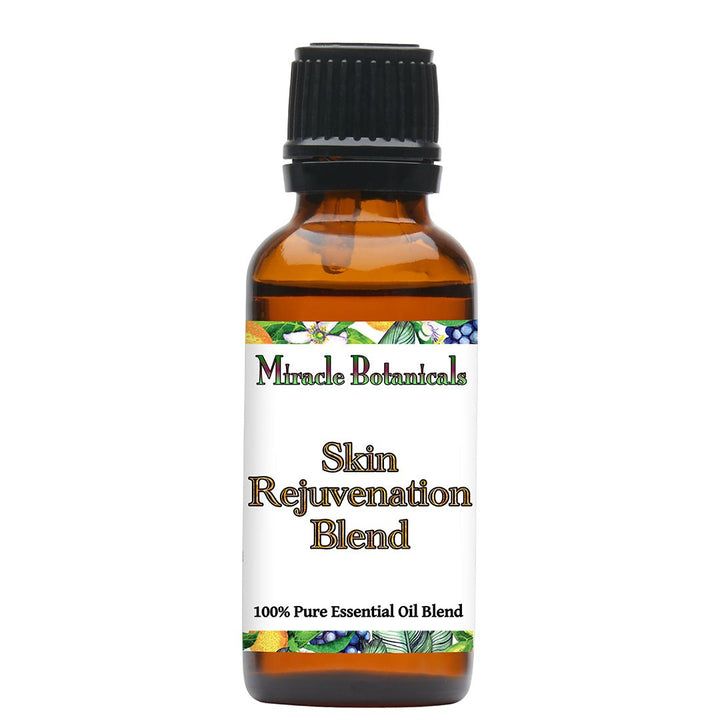 Skin Rejuvenation Blend - Potent Rejuvenating (Anti-Aging) Essential Oils and Carrier Oils - Miracle Botanicals Essential Oils