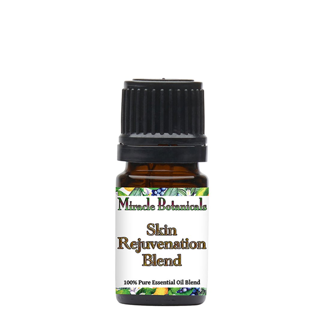 Skin Rejuvenation Blend - Potent Rejuvenating (Anti-Aging) Essential Oils and Carrier Oils - Miracle Botanicals Essential Oils