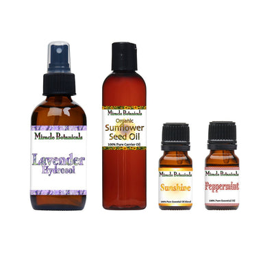 Soothe Aromatherapy Set - Essential Oil Kit for Summer Skin - Miracle Botanicals Essential Oils