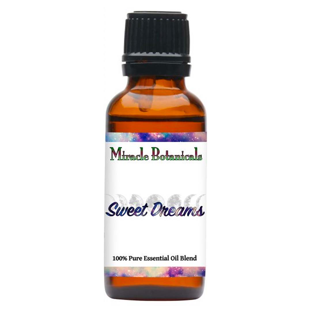 Sweet Dreams Essential Oil Blend - 100% Pure Essential Oil Blend to Promote Restorative Sleep - Miracle Botanicals Essential Oils