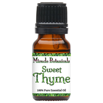 Thyme Essential Oil (Sweet) (Thymus Vulgaris ct. Linalool) - Miracle Botanicals Essential Oils