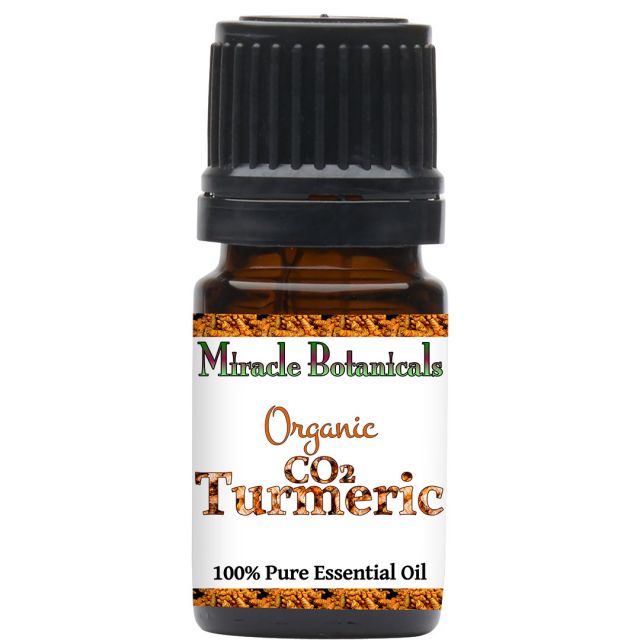 Turmeric Essential Oil - Organic - CO2 Extracted (Curcuma Longa) - Miracle Botanicals Essential Oils