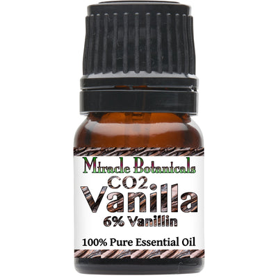 Vanilla Essential Oil (6% Vanillin) - CO2 Extracted (Vanilla Planifolia) - Miracle Botanicals Essential Oils