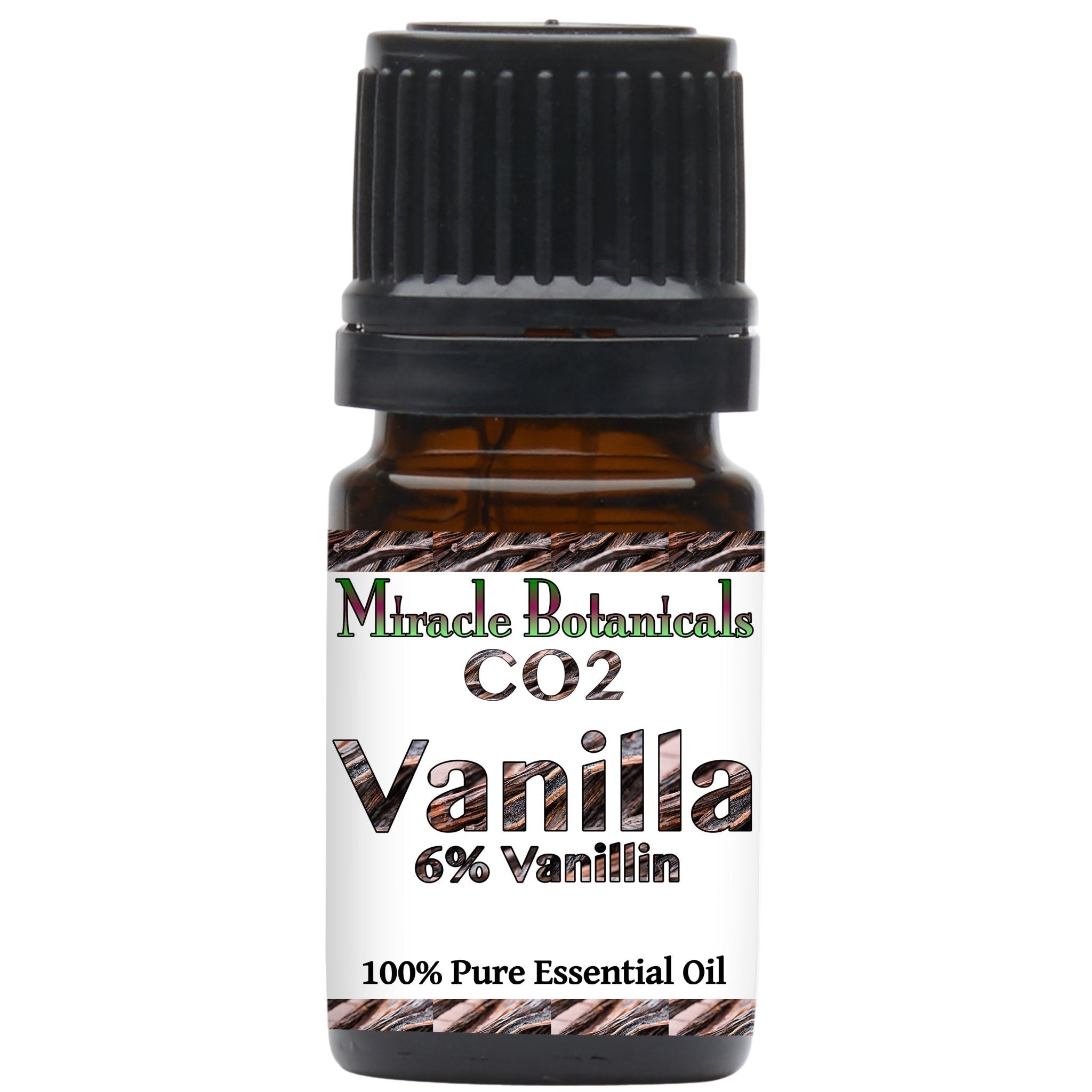 Vanilla Essential Oil (6% Vanillin) - CO2 Extracted (Vanilla Planifolia) - Miracle Botanicals Essential Oils