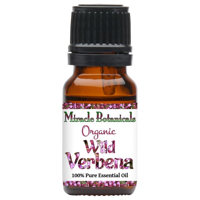 Verbena (Wild) Essential Oil - Organic (Lippia Javanica) - Miracle Botanicals Essential Oils