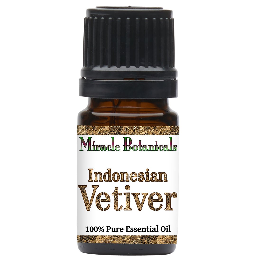 Vetiver Essential Oil - Indonesia (Vetiveria Zizanioides) - Miracle Botanicals Essential Oils
