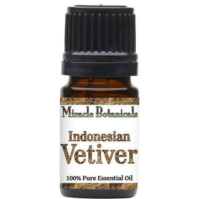 Vetiver Essential Oil - Indonesia (Vetiveria Zizanioides) - Miracle Botanicals Essential Oils