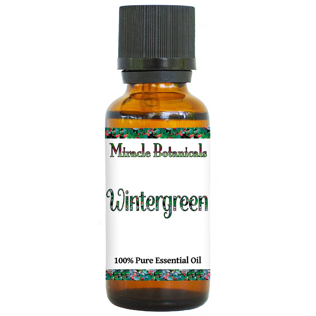 Wintergreen Essential Oil (Gaultheria Procumbens) - Miracle Botanicals Essential Oils