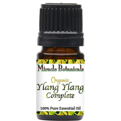 Ylang Ylang Complete Essential Oil - Organic (Cananga Odorata var. Genuina) - Miracle Botanicals Essential Oils