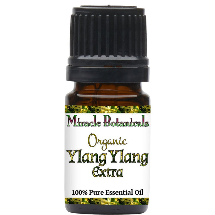 Ylang Ylang Extra Essential Oil - Organic (Cananga Odorata var. Genuina) - Miracle Botanicals Essential Oils